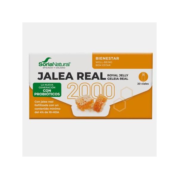 Soria Natural Geleia Real 2000 20 Ampolas