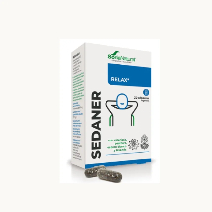 Sedaner Relax | 30 Cápsulas – Soria Natural