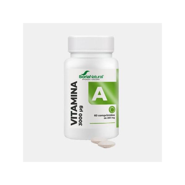 Soria Natural Vitamina A 60 Comprimidos