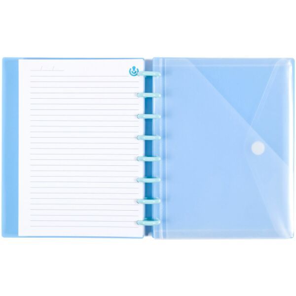 Carchivo Envelope A5 p/ Caderno Ingeniox PP Transparente c/ Velcro - 66125001