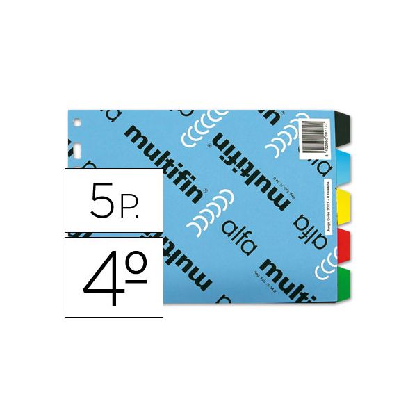 Multifin 5 un. Separadores 4º 3003 - 4315300