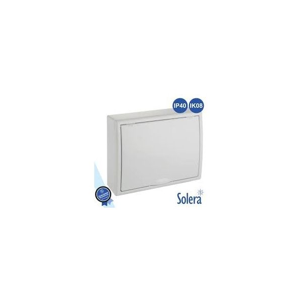 Solera Caixa Distribuição Elétrica 12 Elementos IP40 IK08
