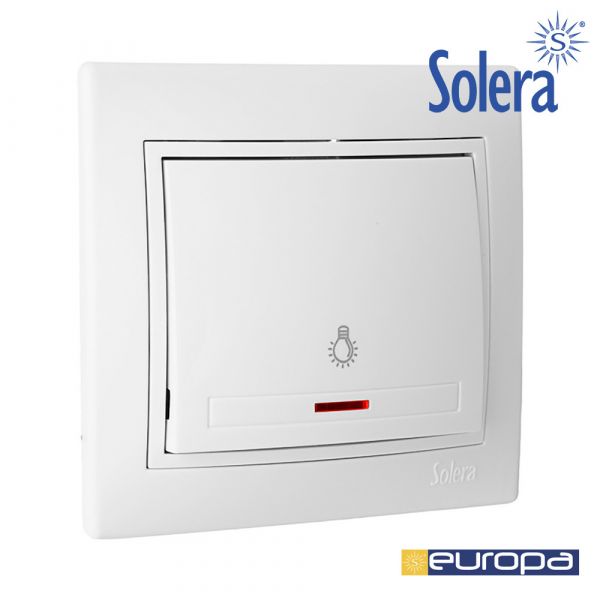 Solera Botão Campainha Luminoso 10a 250v Erp04ilu S.euro. - EDM42910