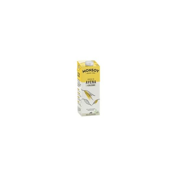 Monsoy Bebida de Aveia e Cálcio Bio 1 L