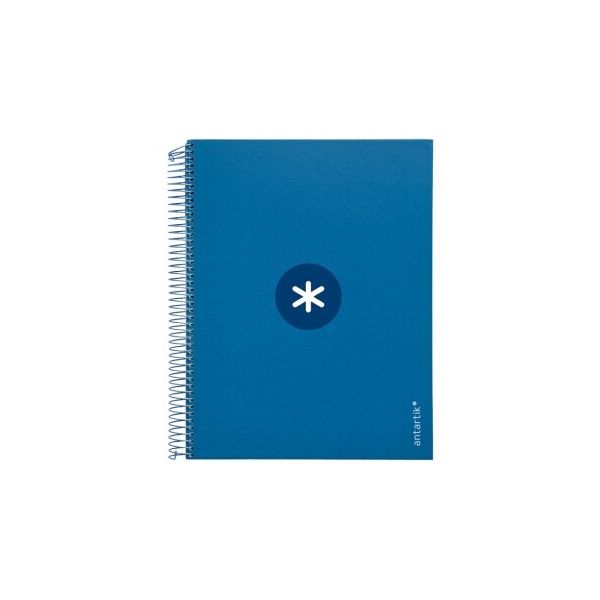 Antartik Caderno Espiral A4 Pautado Capa Dura 120Fls 100g Azul Escuro KH02