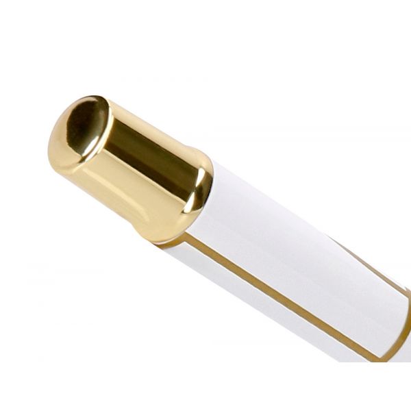 Belius Roller Carte Blanche Branco Dourado Tinta Preta