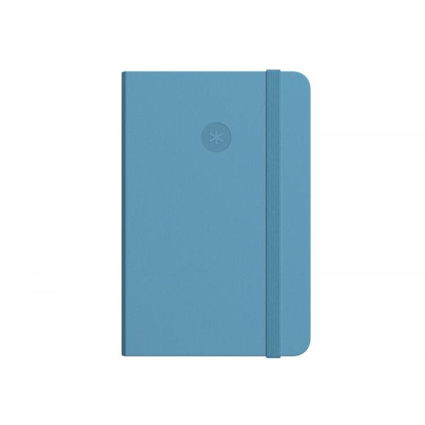 Antartik Caderno Liso A6 Espiral 100 Folhas Azul Claro