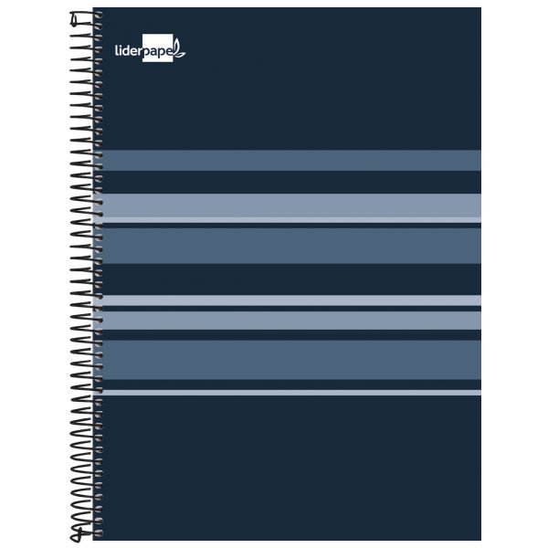 LiderPapel Caderno Espiral A4 Classic Quadriculado 60g Teal - BA28