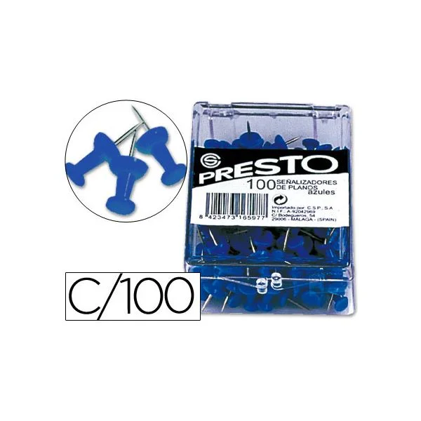 Presto 100 un. Sinalizadores Blue - 18-AZ