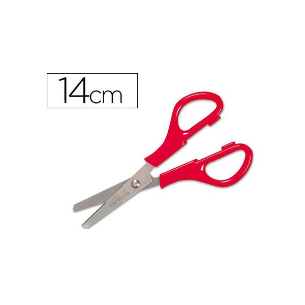 LiderPapel Tesoura Pontas Redondas 14cm - 18626