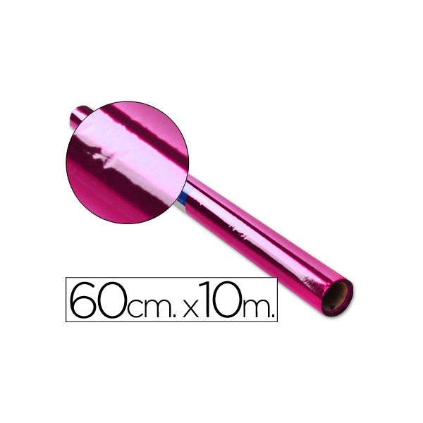 LiderPapel Rolo de Papel Celofane 0.6x10m Rosa