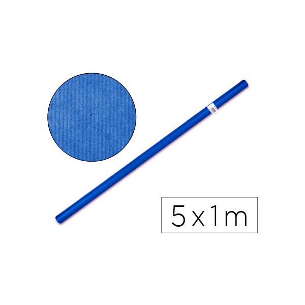 Liderpapel Papel Kraft 5x1m Azul
