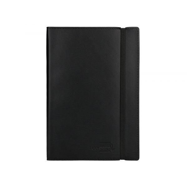 LiderPapel Caderno Quadriculado A5 120 Folhas Preto