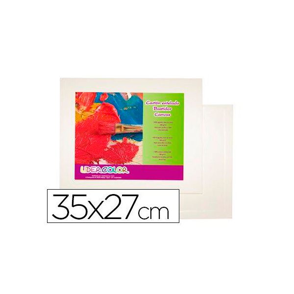 Lidercor Cartao p/ Pintura a Óleo e Acrilico, 35 X 27 cm - A30609-5F