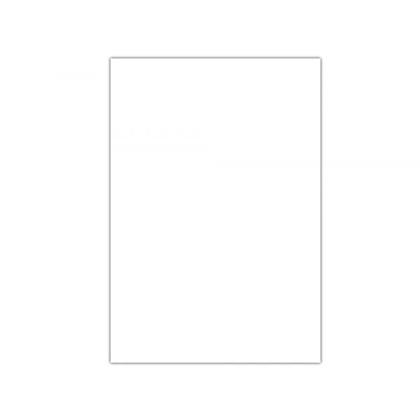 LiderPapel Cartolina 50X65CM 240g Branca 25 Un.