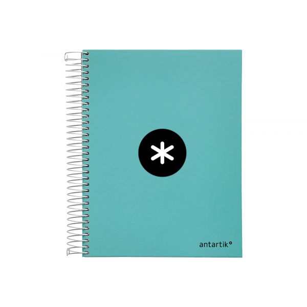 Antartik Caderno Quadriculado A5 Espiral 120 Folhas Menta