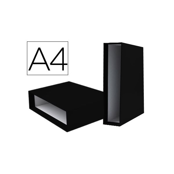 LiderPapel Caixa DIN A4 p/ Pasta Arquivo Black - CZ22