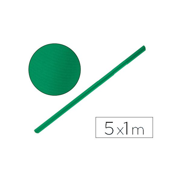 Liderpapel Papel Kraft Rolo 5x1m Verde Musgo