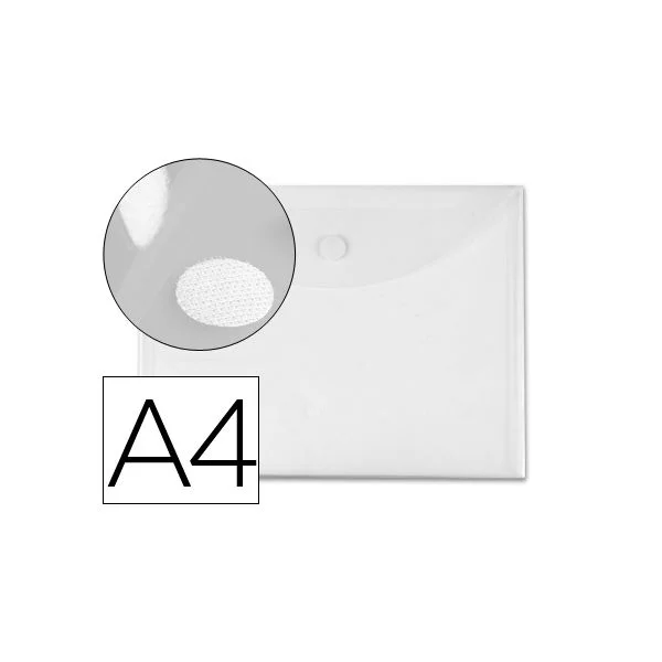 LiderPapel Bolsa Porta-Documentos A4 Crystal - BY04