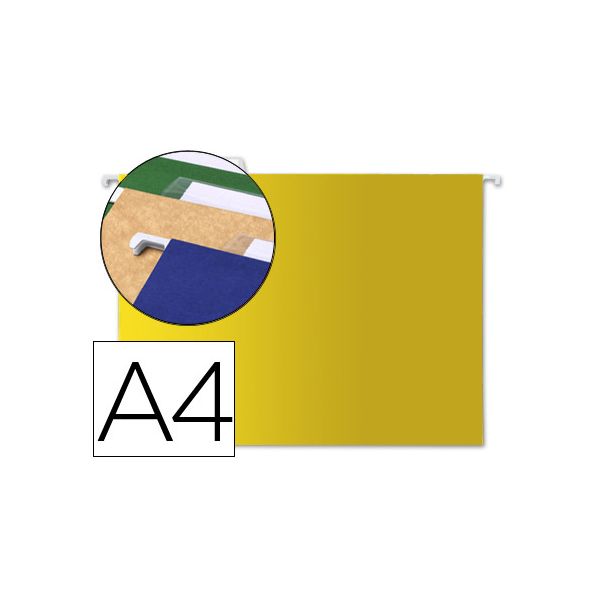 LiderPapel Capas Arquivo Suspenso A4 Kraft Amarelo - SF04