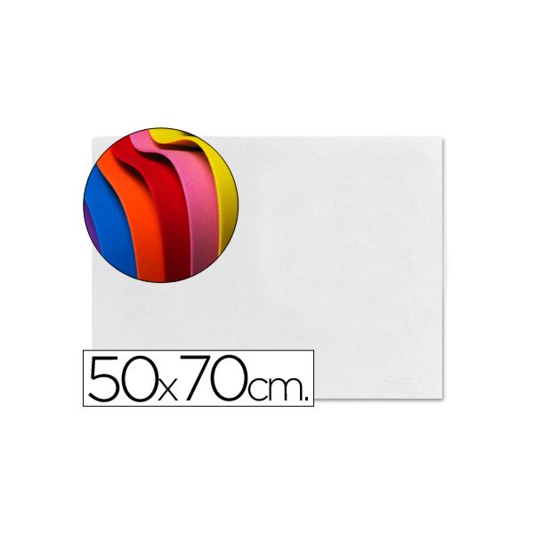 LiderPapel Folha EVA Musgami 50x70cm 1.5mm Branco - GE58