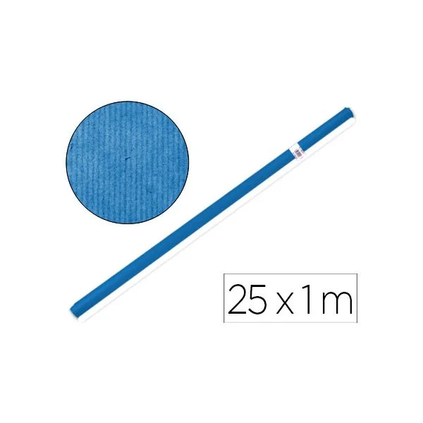 Liderpapel Papel Kraft 25x1m Azul