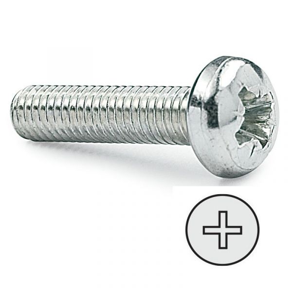 Ucafix Parafuso Rosca Metal Cabeça Alomada Din Largo 30mm Metrica M-4. 1000 Unidades - 9004.160