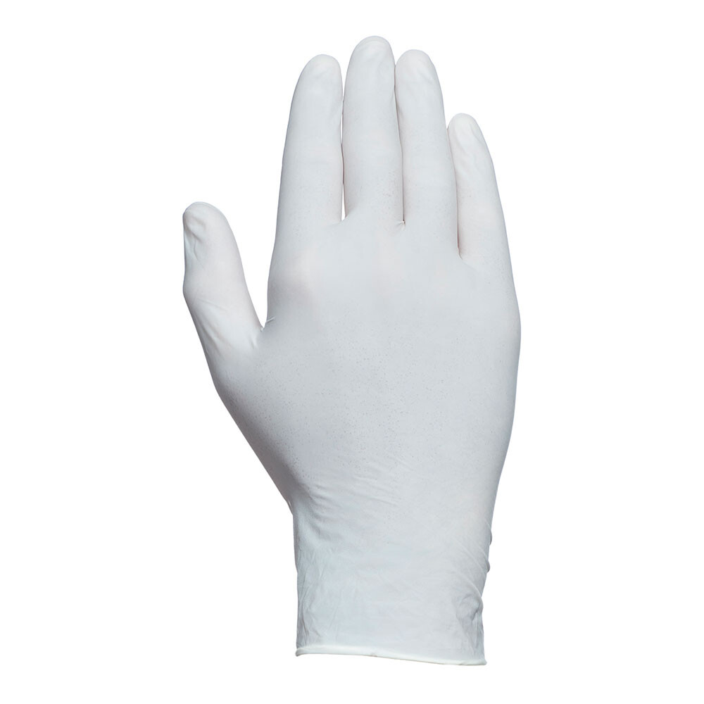 Caixa 100 luvas descartáveis latex com pó tamanho 9 juba
