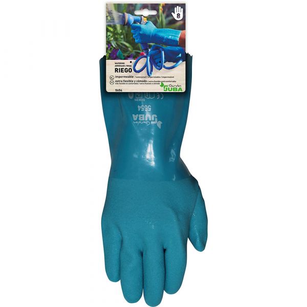 Juba Luvas de Rega Jardim Pvc Longitude Antebraço Tamanho 7 - ELK80917