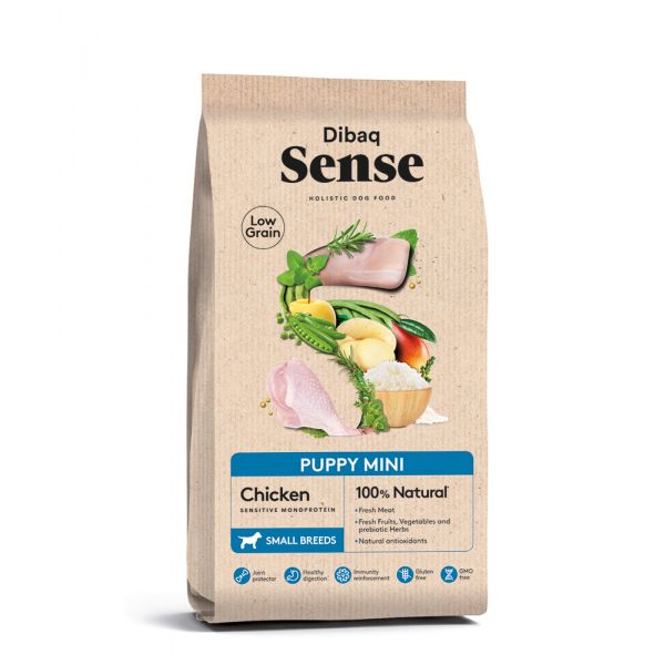 Dibaq Sense Low Grain Puppy Mini Chicken 2Kg