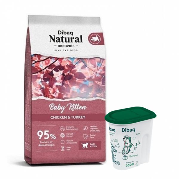 Dibaq Natural Moments Kitten Turkey & Chicken 2Kg