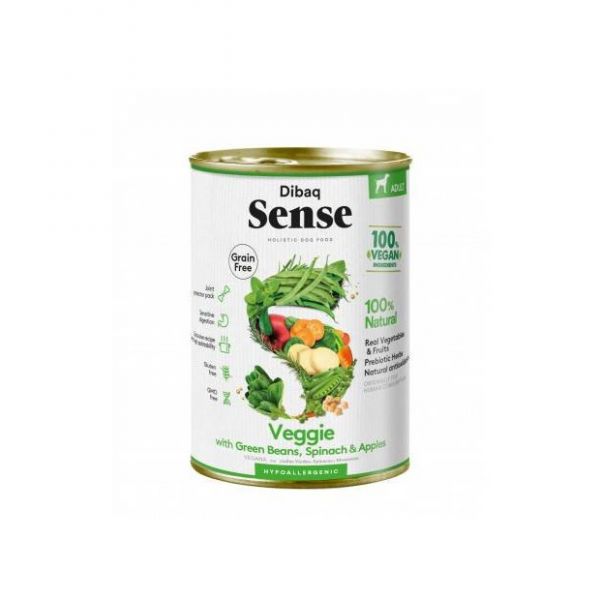 Ração Húmida Dibaq Sense Dog Grain Free Veggie 380g