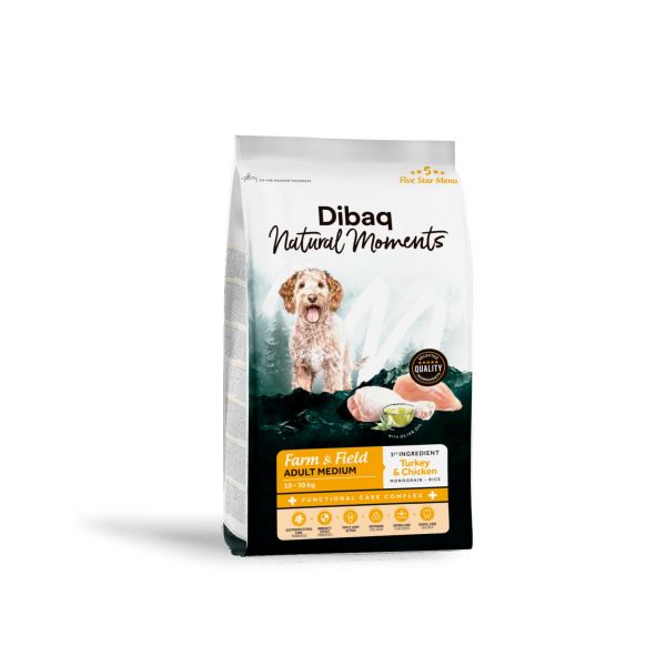Dingo Ração Cão Adulto Peru e Frango 2kg