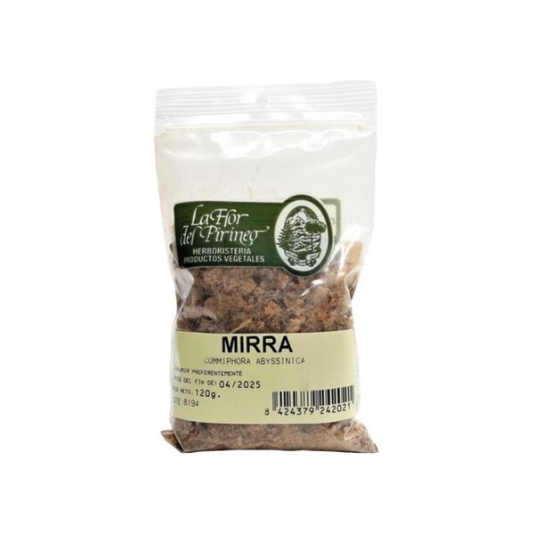 Flor Pirineo Resina de Mirra de Ervas em Pedaços 120 g
