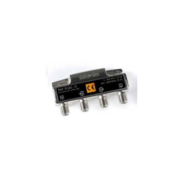 Televes Derivador SMATV 2DF 12dB 5-2400MHz TLV5130
