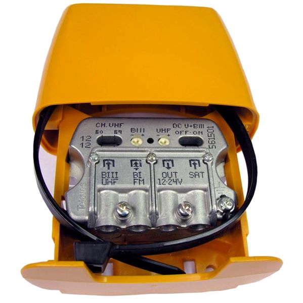 Televes Amplificador Mastro Nanokom 3E/1S BIII-UHF-FMmix - 561801