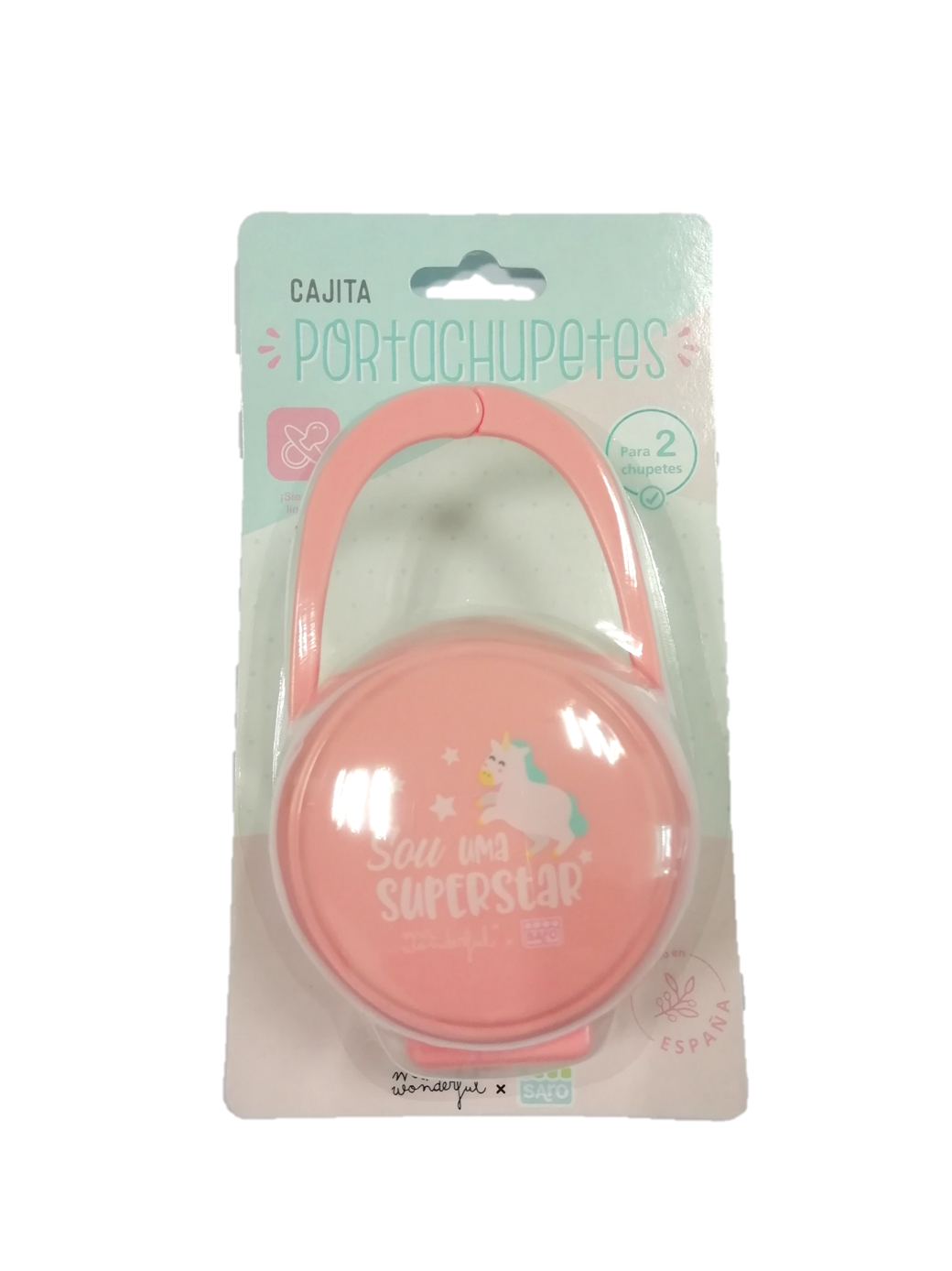 Saro Mr. Wonderfull Porta-Chupetas