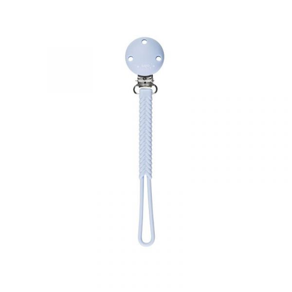 Saro Corrente Porta Chupetas Trança Azul