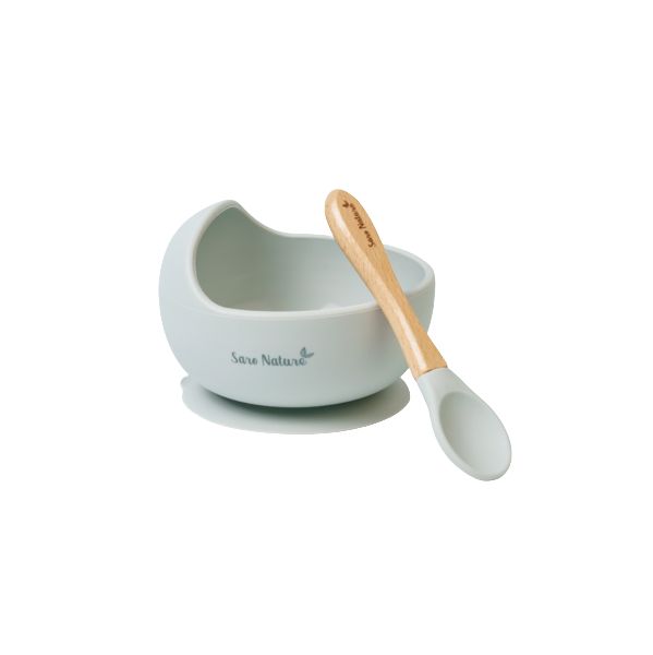 Saro Set de Alimentação Wave Cinza