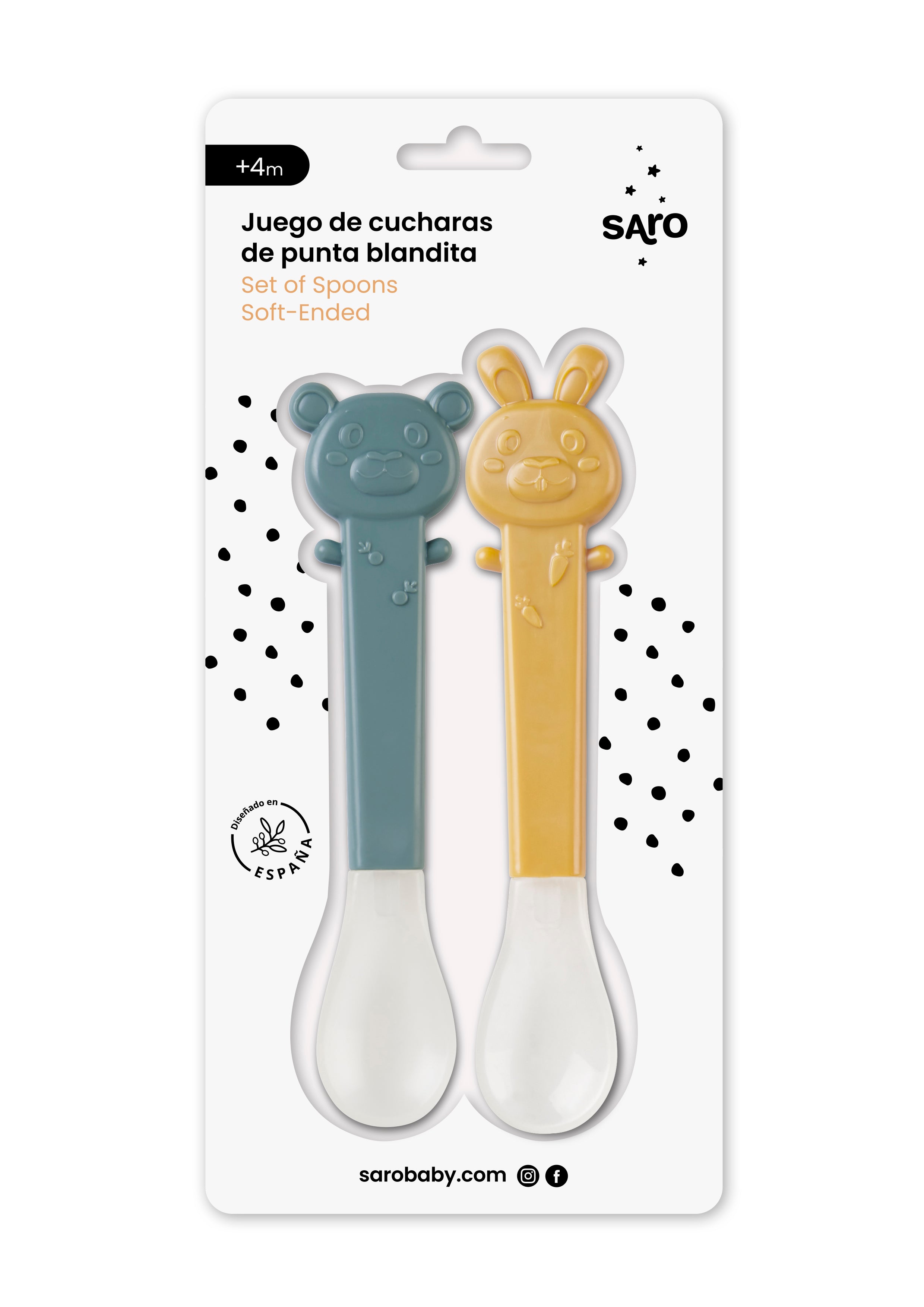 Saro Primeira Colher de Ponta Macia - 5190
