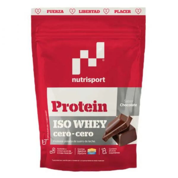 NutriSport Iso Whey Zero.Zero Chocolate 500g