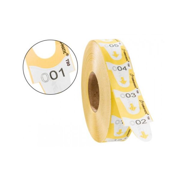 Meto Rolo Turn o Matic Etiquetas 31x67mm Amarelo - L77948