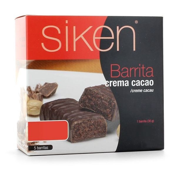 Diafarm Siken Diet Barra Creme Cacau 5 Unidades