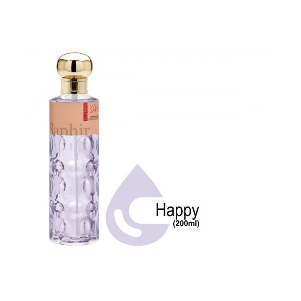Saphir Happy Woman Eau de Parfum 200ml (Original)