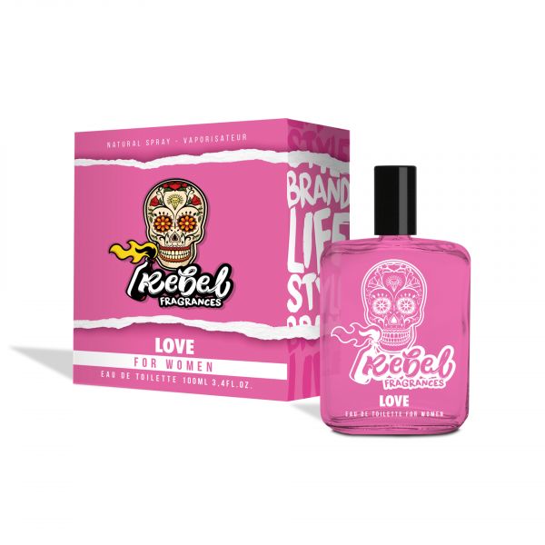 Rebel Love for Woman Eau de Toilette 100ml (Original)