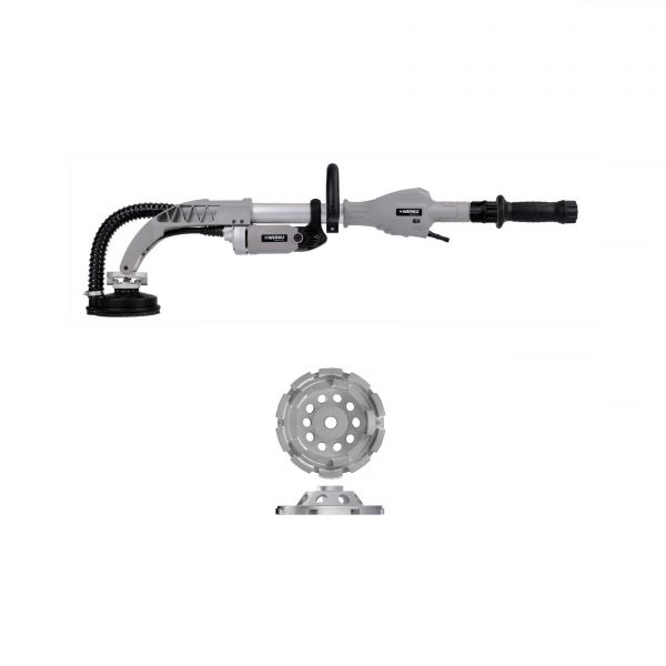 Werku Lixadora Tectos 125mm 1000w com Disco Diamantado - Wk400210