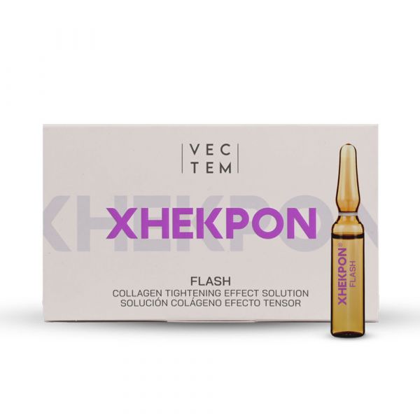 Xhekpon Ampolas Flash Efeito Firmador Colagénio 5 unidades