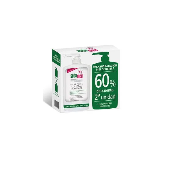 Leti Sebamed Pele Sensível Leite Corporal 2x750ml