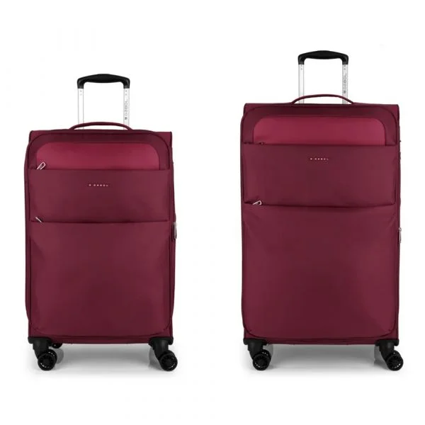 Gabol Mala Com Rodinhas Cloud Spinner Tsa Expandable 164.6l 2 Unidades Burgundy One Size
