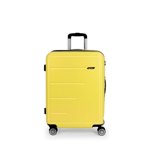 Gabol Mala Com Rodinhas Future Plus Spinner Expandable 70.3/78l Yellow One Size
